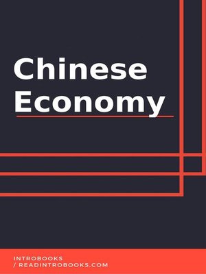 cover image of Chinese Economy